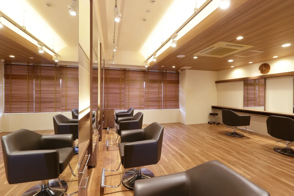 サロン内観 スタイリングフロア